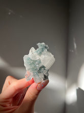 Load image into Gallery viewer, Green Chalcedony with Apophyllite
