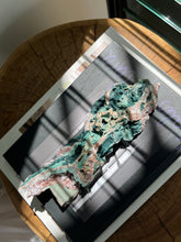 Load image into Gallery viewer, Green Celadonite with Pink Apophyllite
