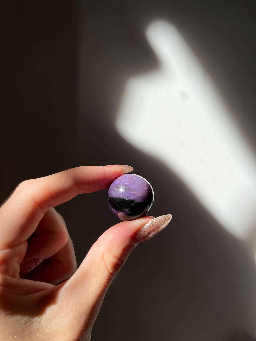 Charoite Sphere 001