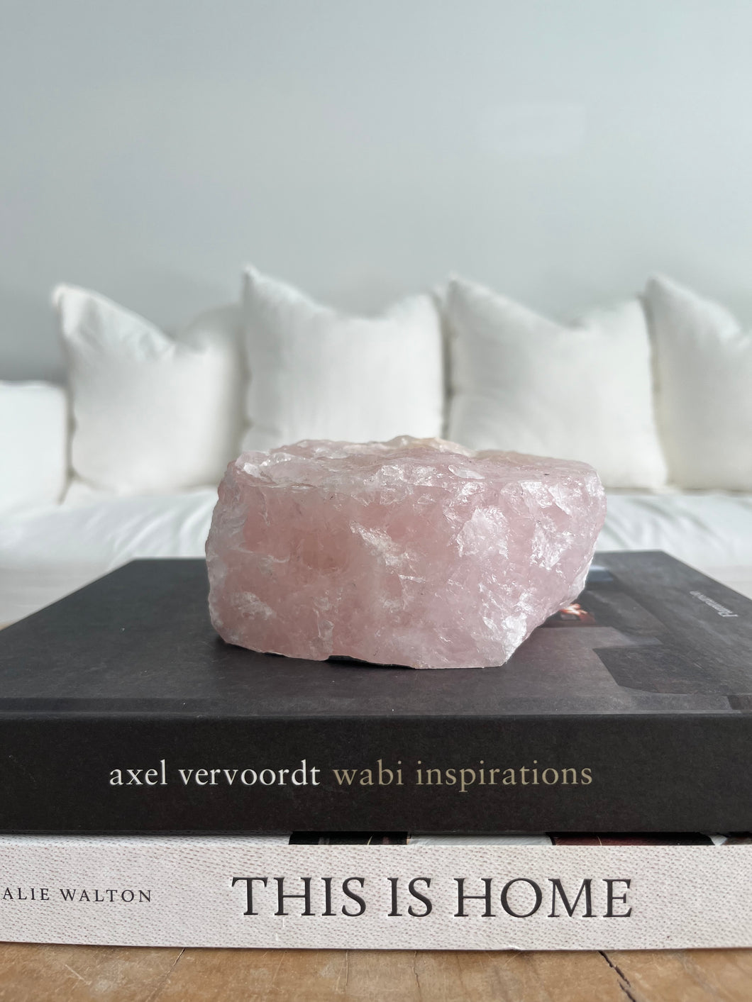 Rose Quartz Tea Light Holder