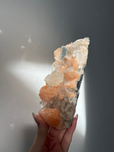 Load image into Gallery viewer, Apophyllite with Stilbite &amp; Chalcedony
