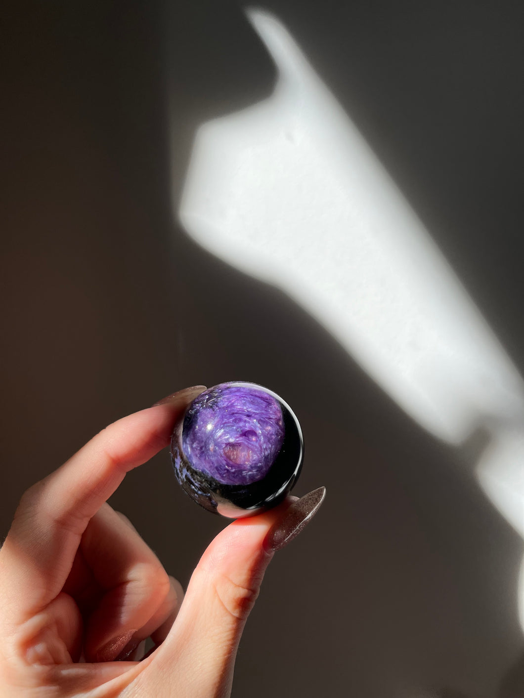 Charoite Sphere 007