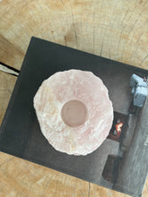 Load image into Gallery viewer, Rose Quartz Tea Light Holder
