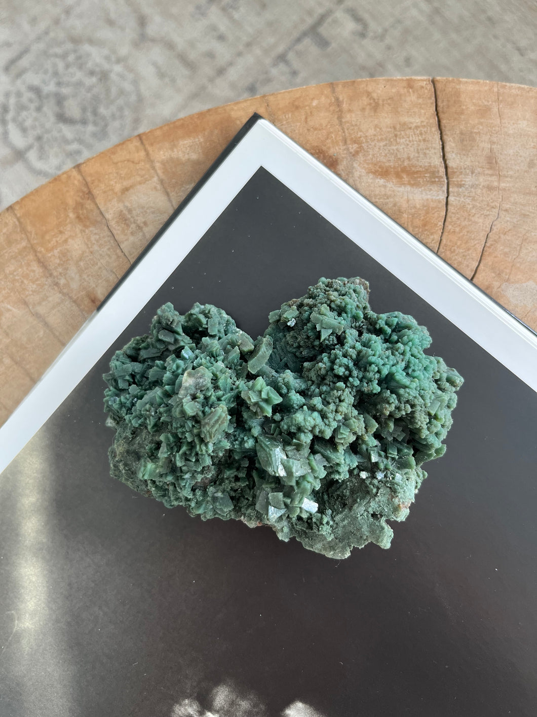 Green Heulandite