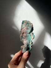 Load image into Gallery viewer, Green Celadonite with Pink Apophyllite
