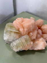 Load image into Gallery viewer, Green Apophyllite with Stilbite
