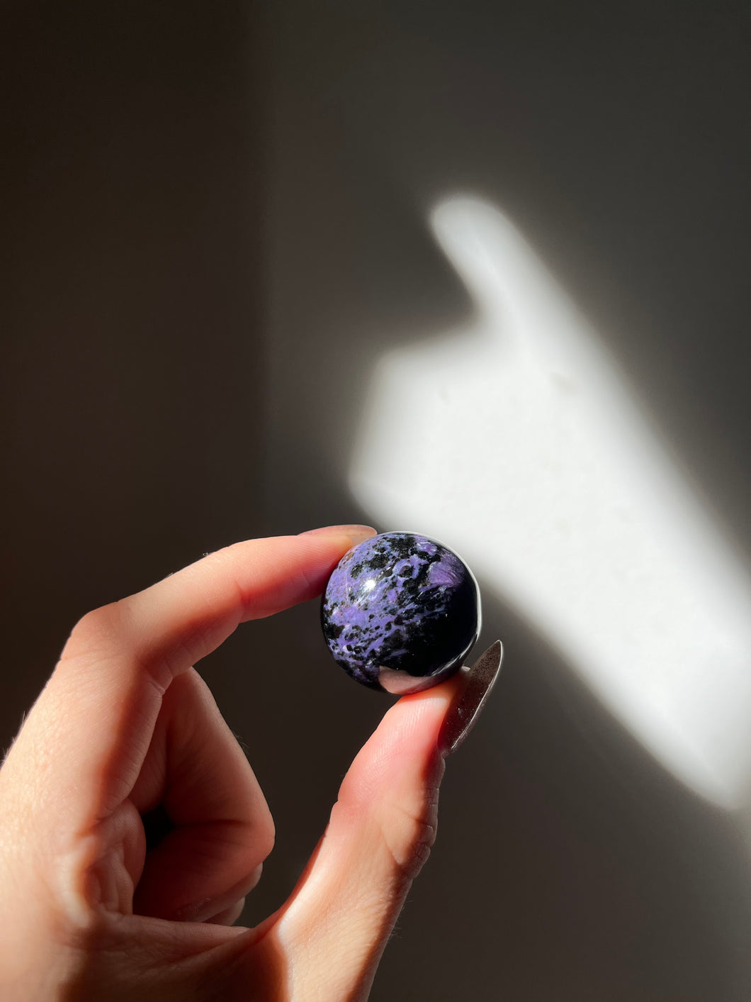 Charoite Sphere 003