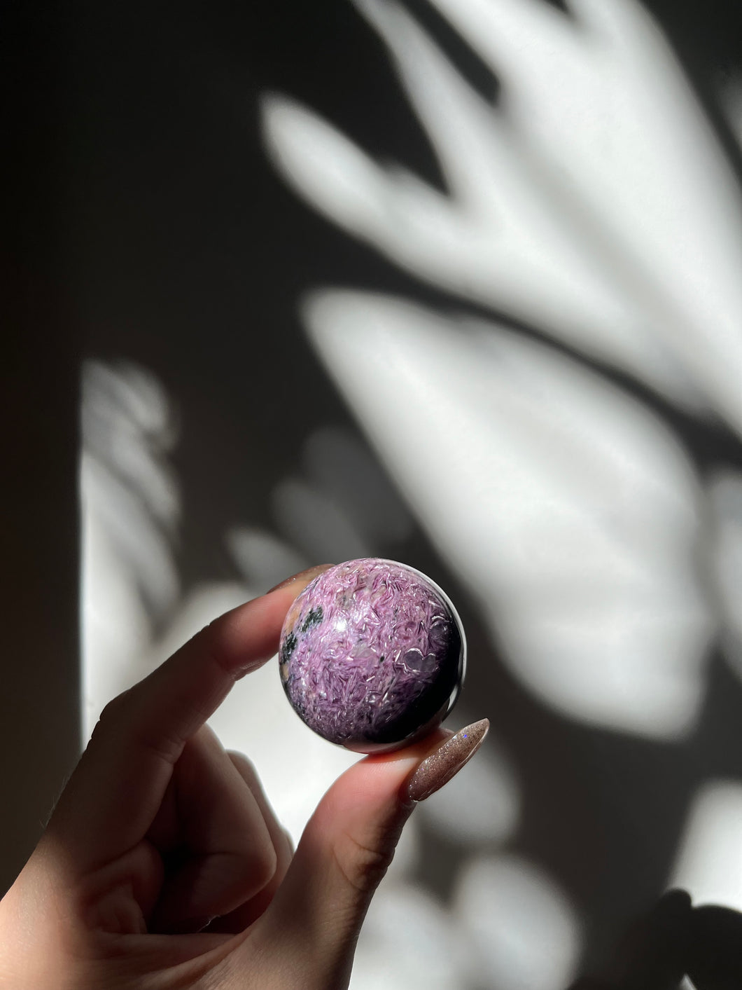 Charoite Sphere 012