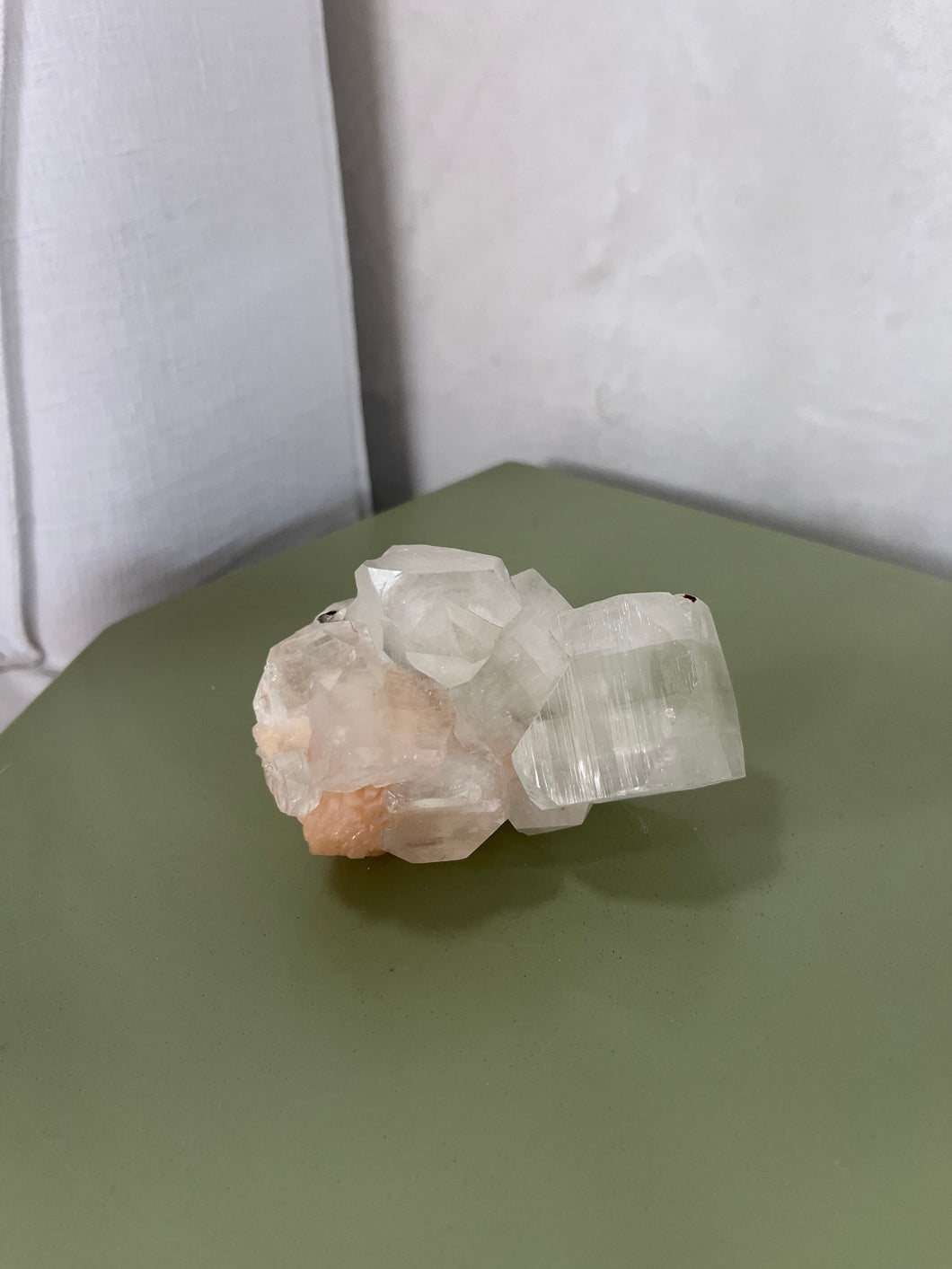 Apophyllite with Stilbite