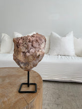 Load image into Gallery viewer, Pink Amethyst on Stand
