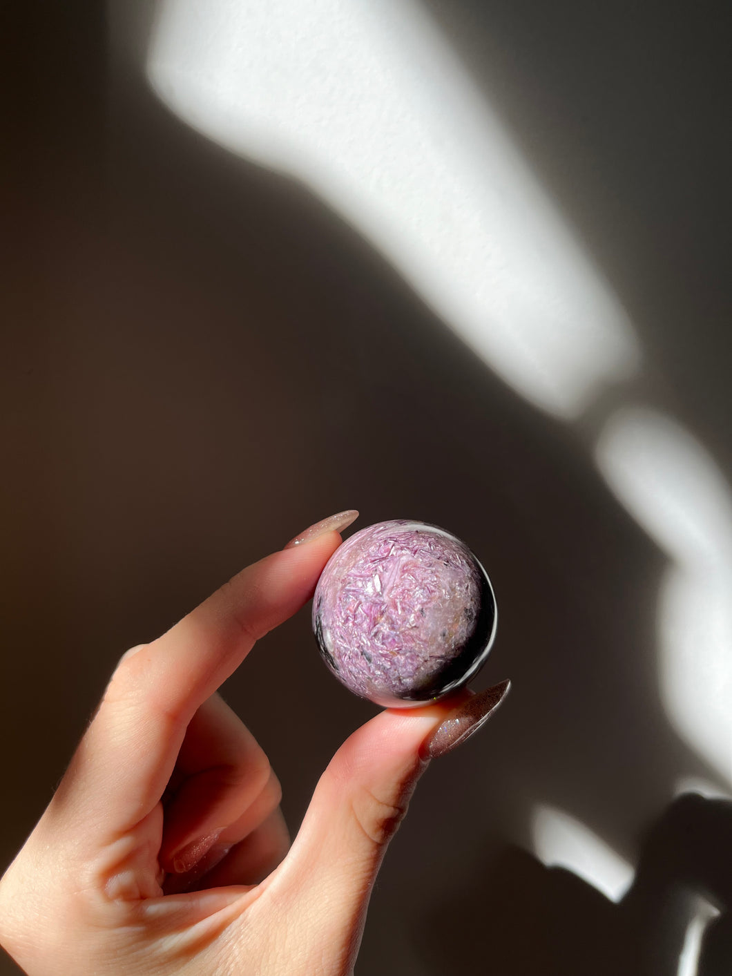 Charoite Sphere 006