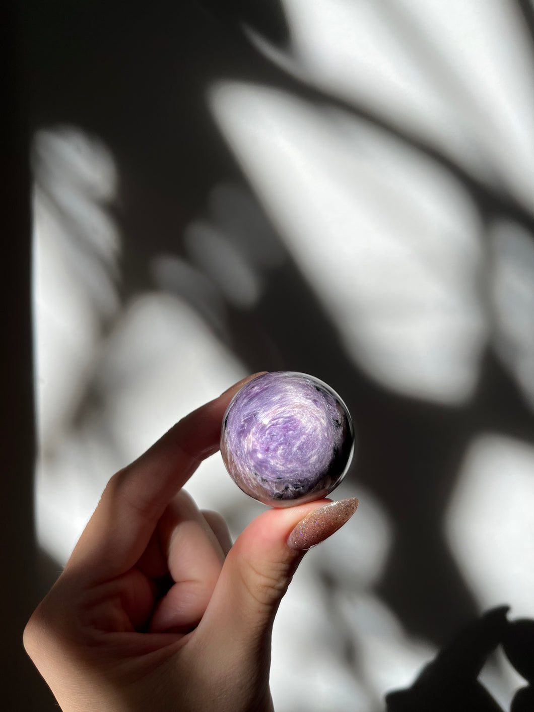 Charoite Sphere 010