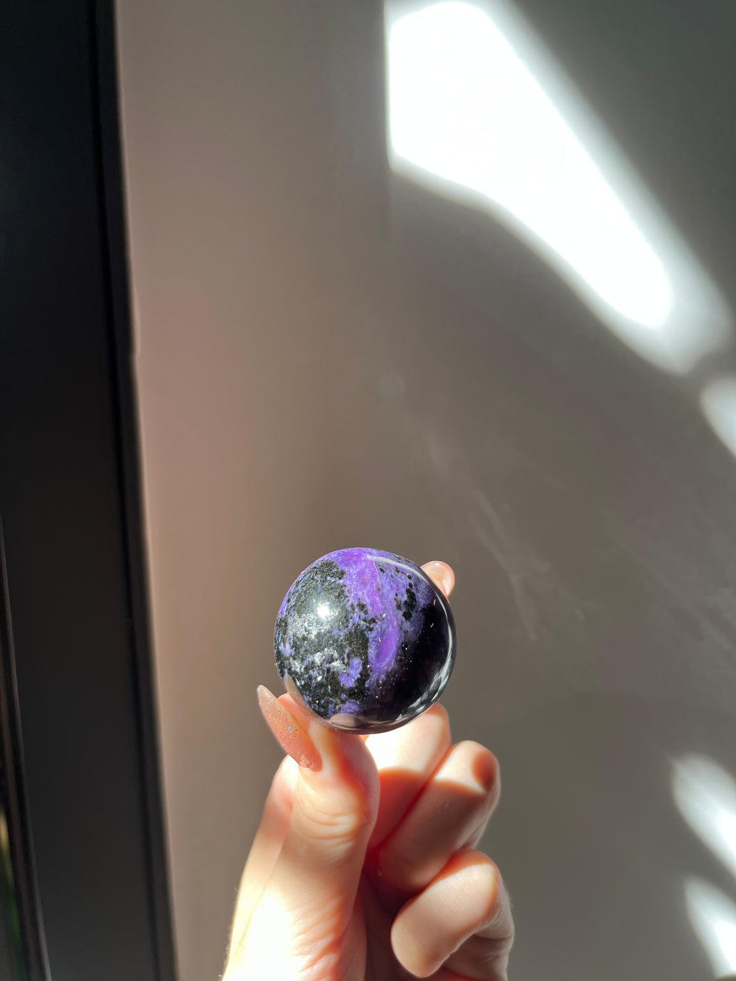 Charoite Sphere 009