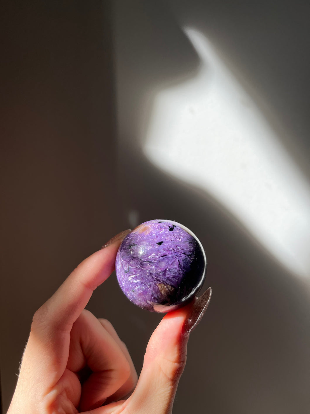 Charoite Sphere 004