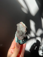 Load image into Gallery viewer, Green Celadonite with Pink Apophyllite
