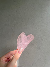 Load image into Gallery viewer, Rose Quartz Gua Sha
