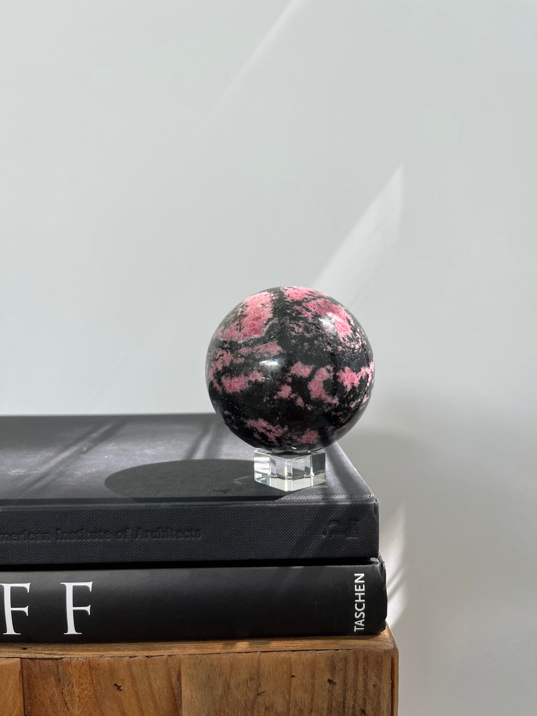 Rhodonite Sphere