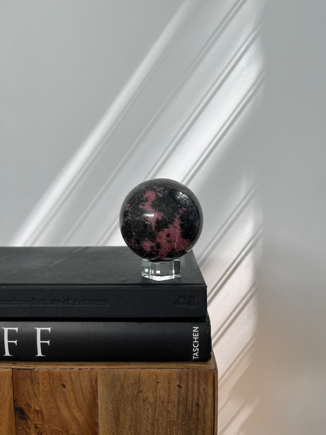 Rhodonite Sphere