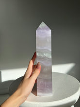 Load image into Gallery viewer, Lavender Fluorite Tower 004
