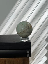 Load image into Gallery viewer, Green Moonstone Sphere 002
