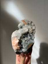 Load image into Gallery viewer, Apophyllite &amp; Stilbite on Chalcedony
