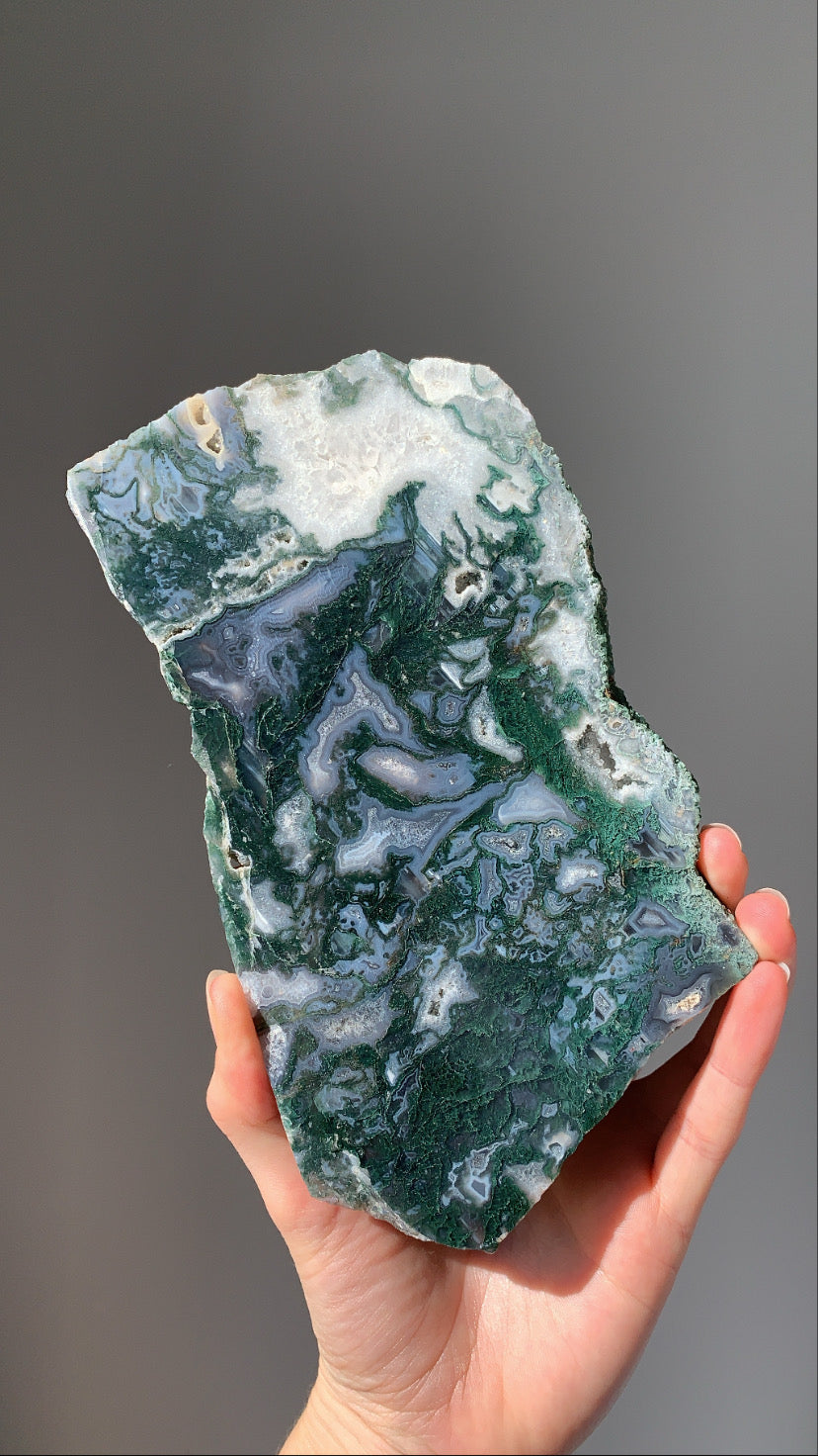 Moss Agate Slab 001