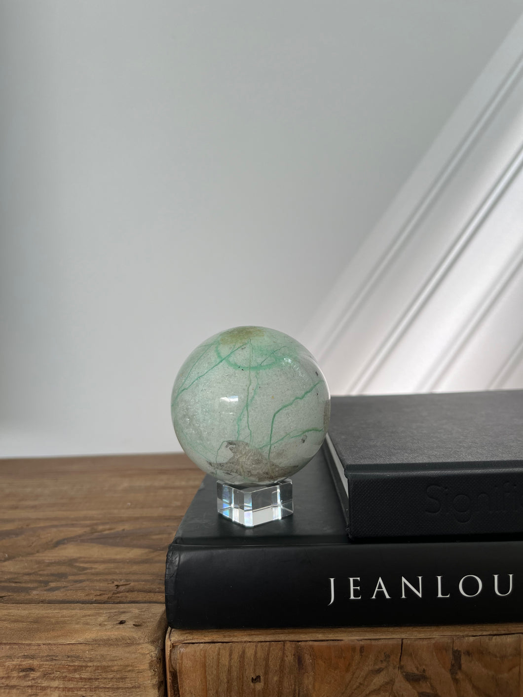 Green Moonstone Sphere 001