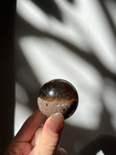 Load image into Gallery viewer, Garden Rutile Quartz Sphere 003
