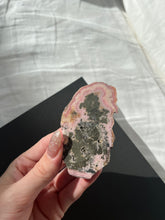 Load image into Gallery viewer, Rhodochrosite with Pyrite Slab
