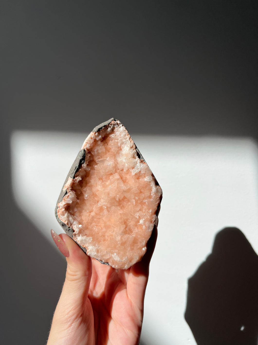 Pink Heulandite