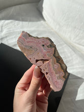 Load image into Gallery viewer, Rhodochrosite with Pyrite Slab
