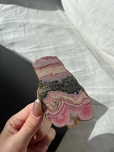 Load image into Gallery viewer, Rhodochrosite with Pyrite Slab
