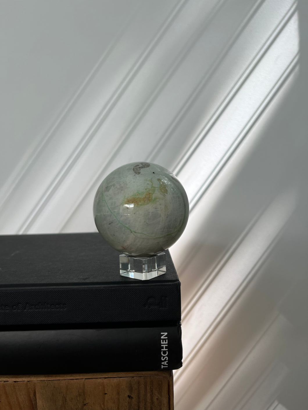 Green Moonstone Sphere 002