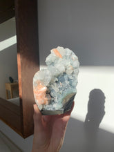 Load image into Gallery viewer, Apophyllite &amp; Stilbite on Chalcedony
