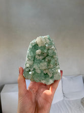 Load image into Gallery viewer, Green Apophyllite with Heulandite
