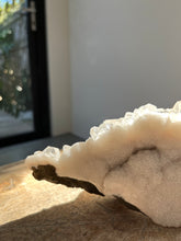 Load image into Gallery viewer, Apophyllite &amp; Stilbite on Chalcedony
